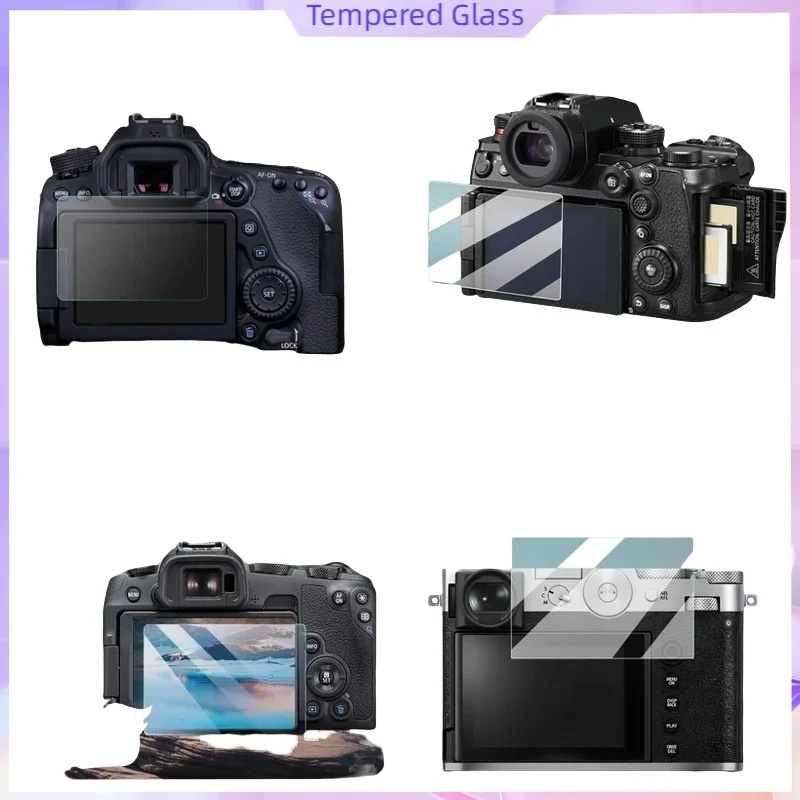 Tempered Glass For Sony A7 A7R A7S HX300 HX400 With 9H Hardness HD Clear Anti-Scratch LCD Protection Film