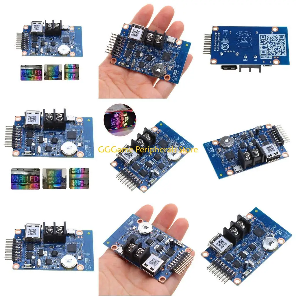 

U55B WF1 Rolling Walk Word Billboard Motherboard Energy Efficient LED Screen for Outdoor Markets, Planners