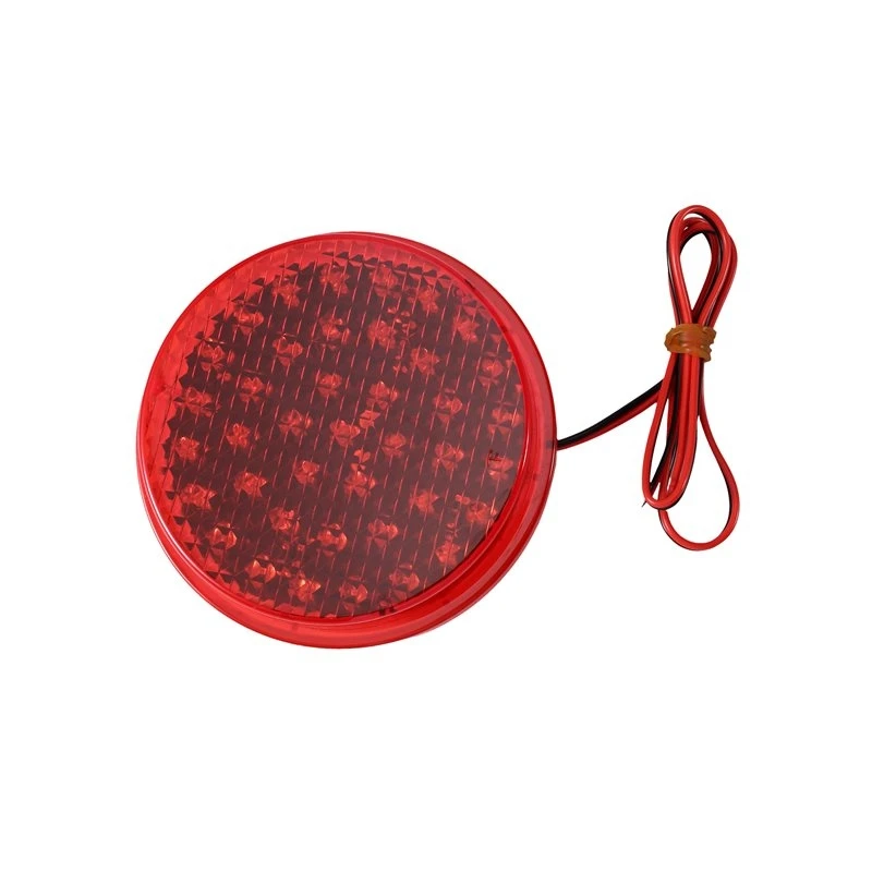 New Design~ LED Traffic Signal Light Lampwick Module 100Mm Diameter DC 12V LED Lamp Traffic Light Lamp No Visor