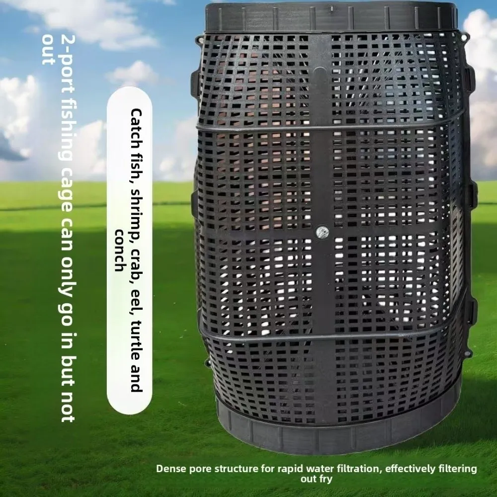 

Легкая ловушка для раков Gear, клетка для пресноводных и соленых крабов, ловушка для озера