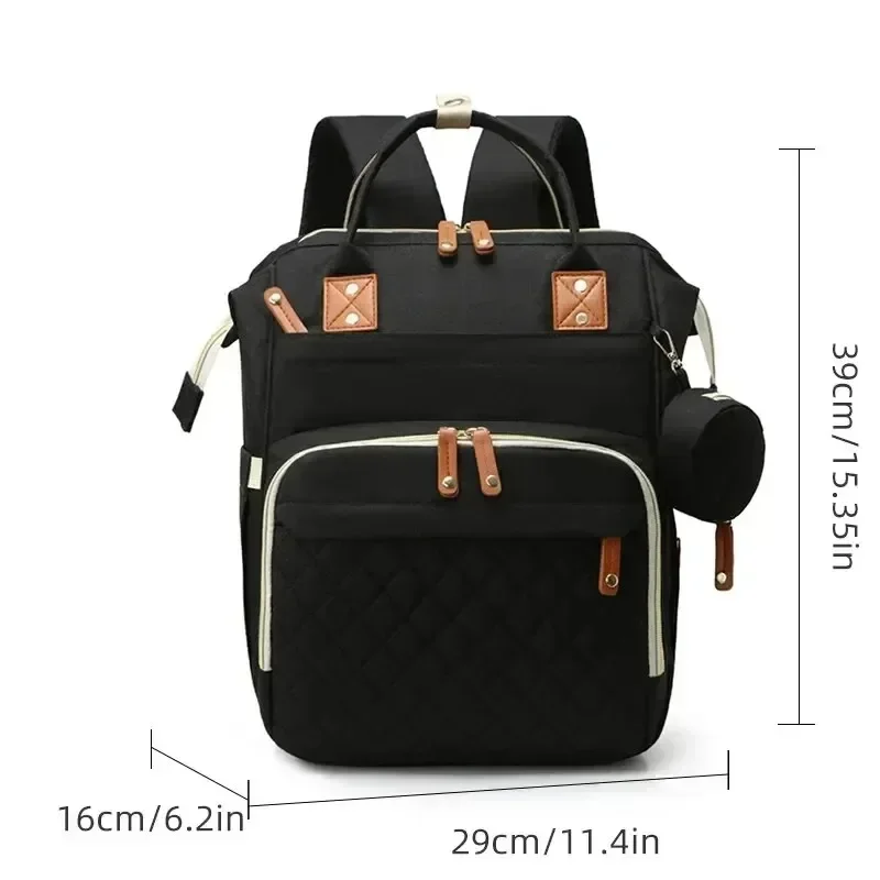 Mummy Baby Diaper Bag com USB, Mochila para mamãe, Travel Baby Care, Personalizado, Nova moda