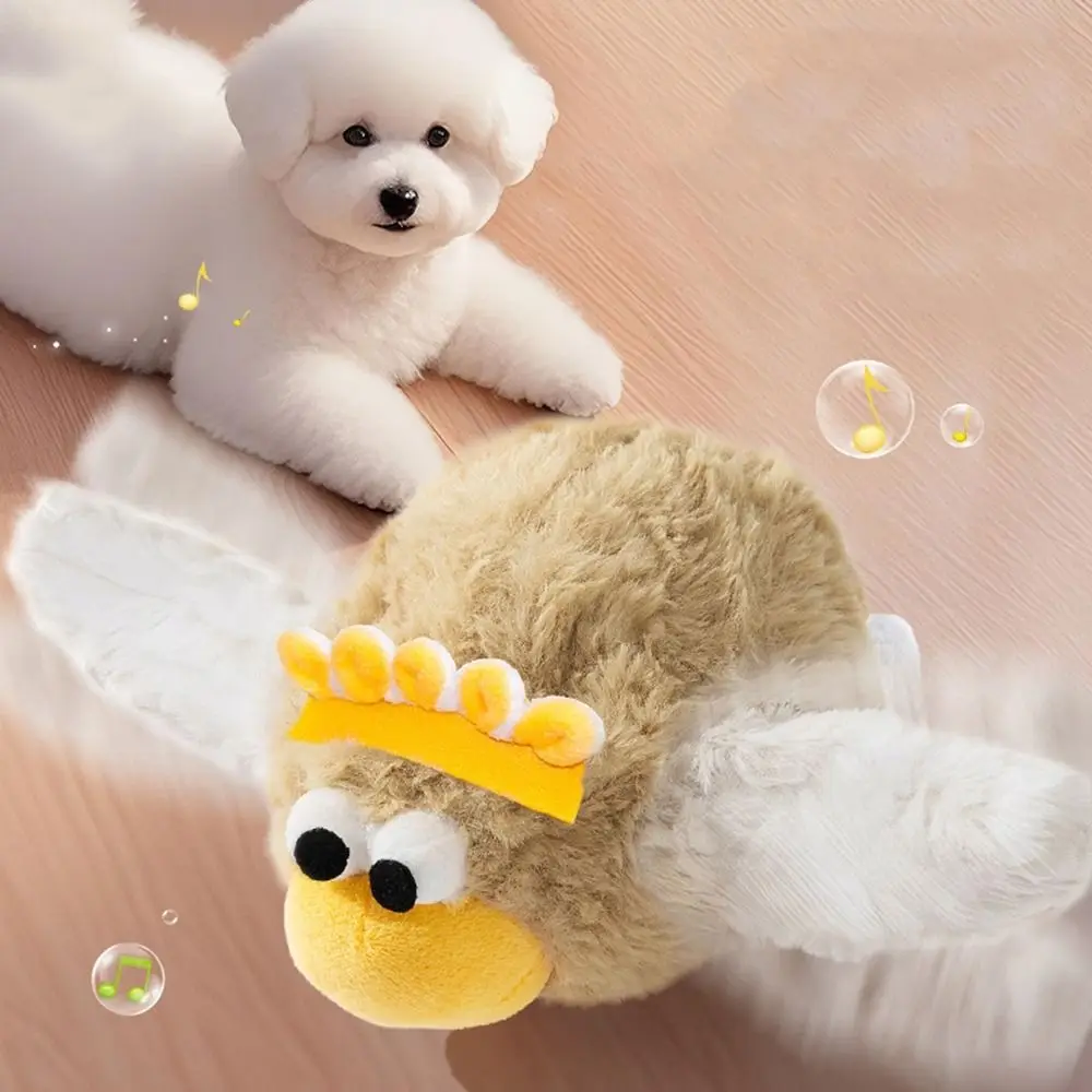 

Plush Bird Moving Cat Toy USB Rechargeable Realistic Bird Active Cat Toys with Sound Electric Flapping Bird Cat Toy