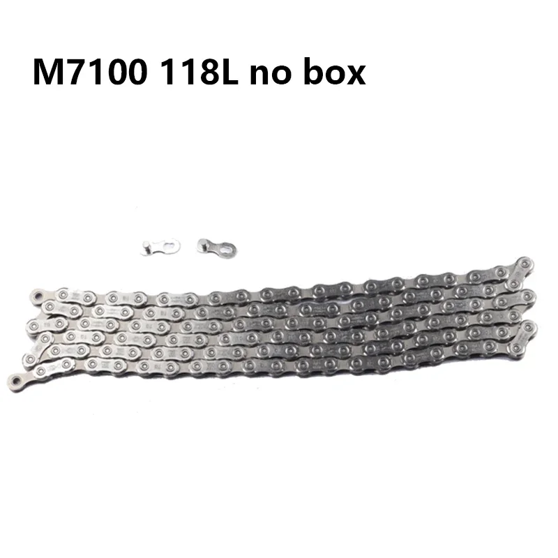 SHIMANO SLX M7100 M6100 M8100 12-speed ketting 118/126 link mountainbike fietsketting CN M7100 MTB 12 snelheden met snelkoppeling