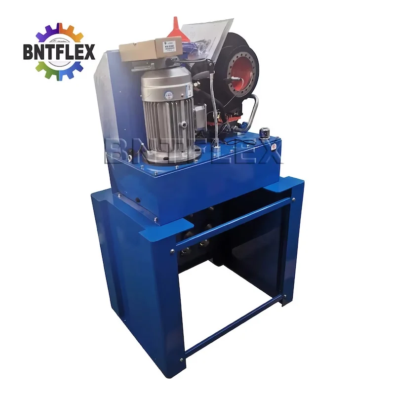 Professional Manufacturer 1/4" up to 2 Inch Rubber Hydraulic Hose Pipe Crimping Locking Machine