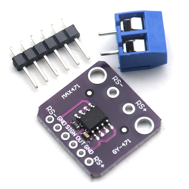 AB15-10 Stuks GY-471 Sensoren Spanning Stroom Sensor Module Voor AVR Tester Board 5V Resistieve Spanningsverdeler DC 3-25V