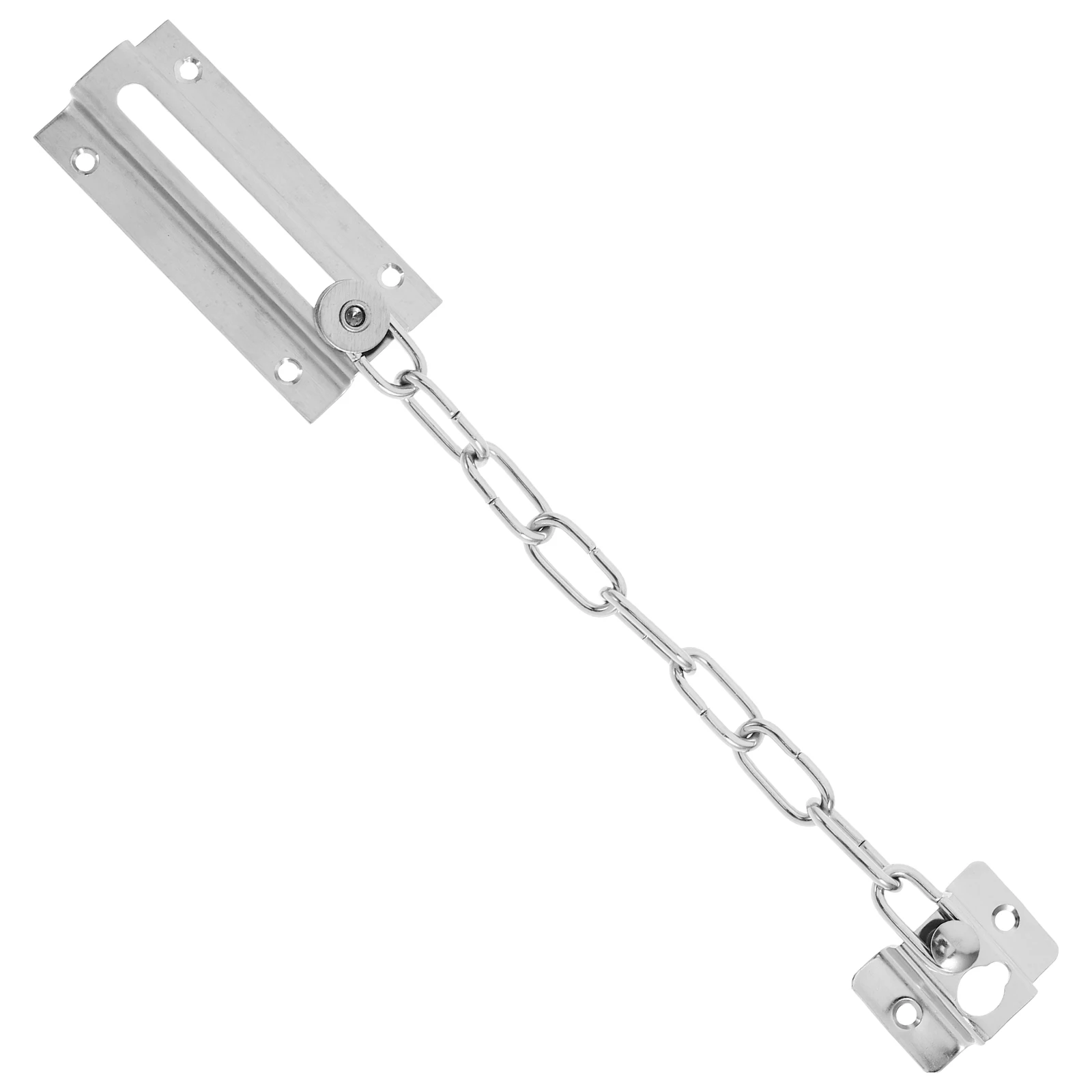 

Anti-Theft Chain Lock With Safety Spring Latch For Hotel Dorm Room Travel Chain Hotel Latch Lock, Travel