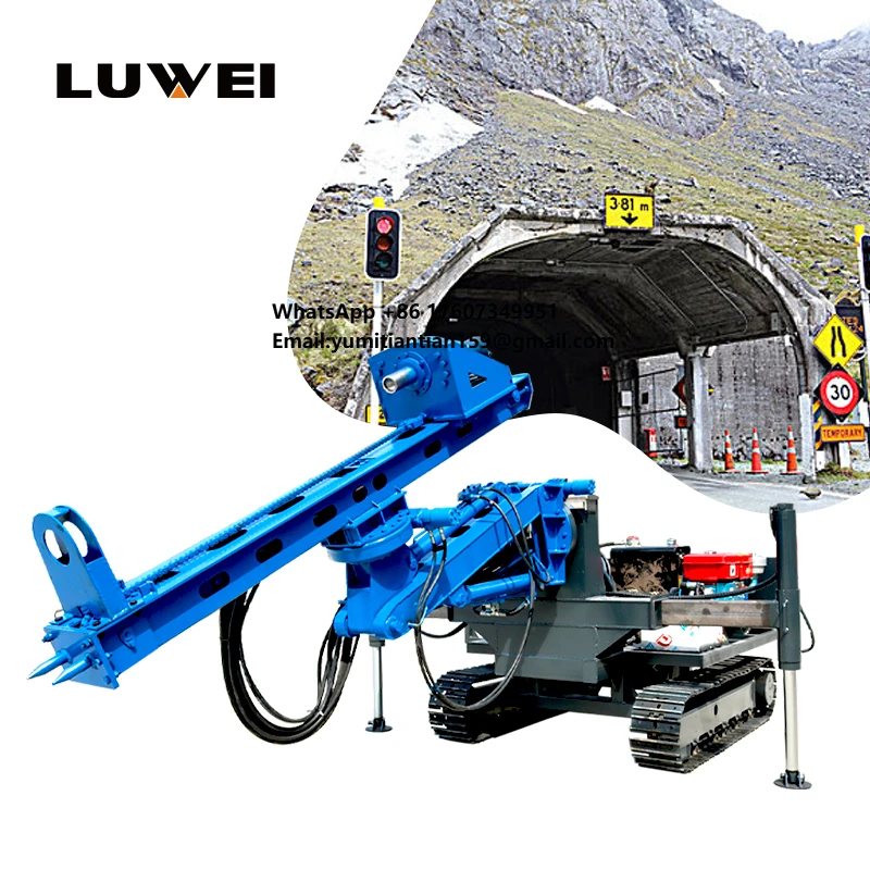 

Factory Direct Sales Tunnel Drilling Rig Crawler Hydraulic Tunnel Drilling Rig for Mine Blasting