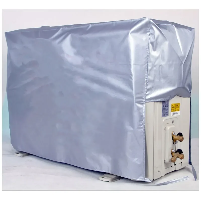 Outdoor Air Conditioning Cover Waterproof Dust Cover Anti-Dust Anti-Snow Cleaning Bag Rainproof