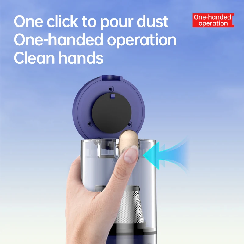 Aspirapolvere Xiaomi Aspirapolvere potente ad alta potenza Bagnato e asciutto Doppio uso Potente pulizia Aspirapolvere portatile silenzioso