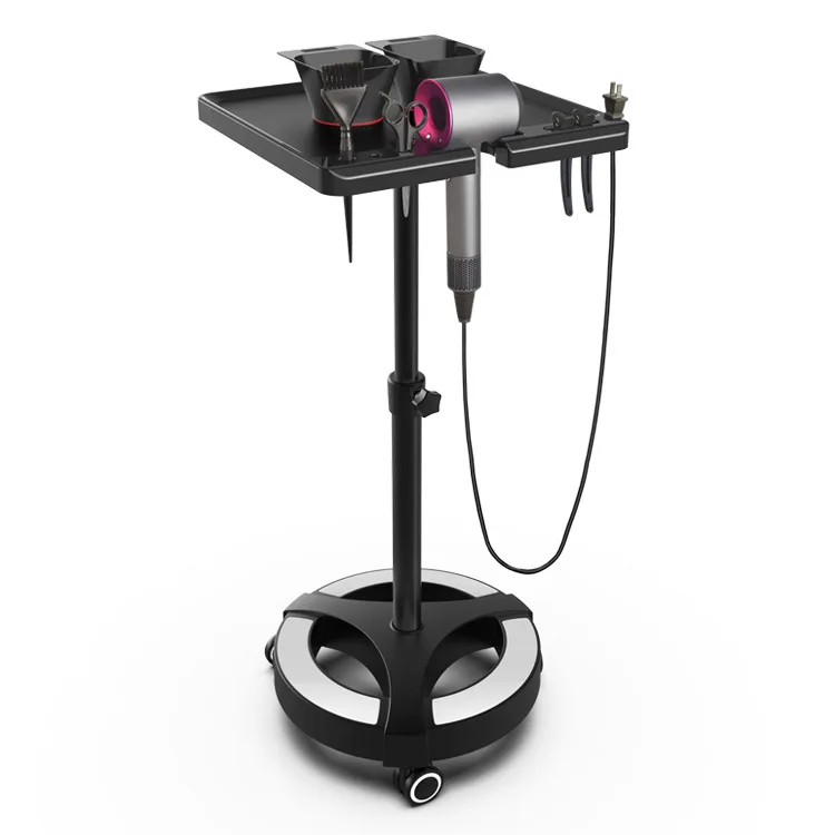 

Barber Shop Cart New Van Beauty Sa lon Magnetic Absorption Shelf Hairdressing Trolleys