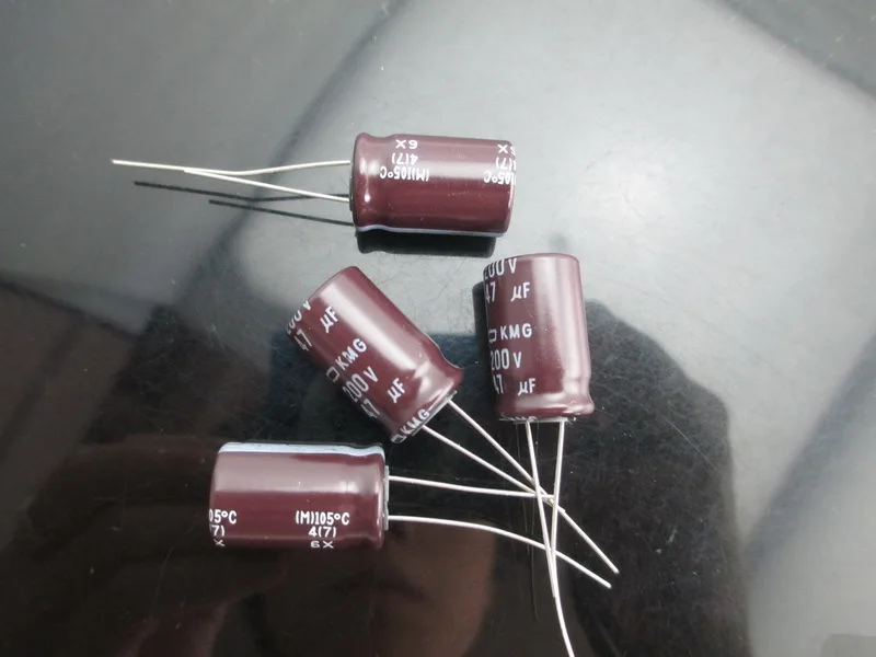 30pcs NCC Nippon Chemi-Con KMG 47mfd 200v 47uf electrolytic Capacitor 105C