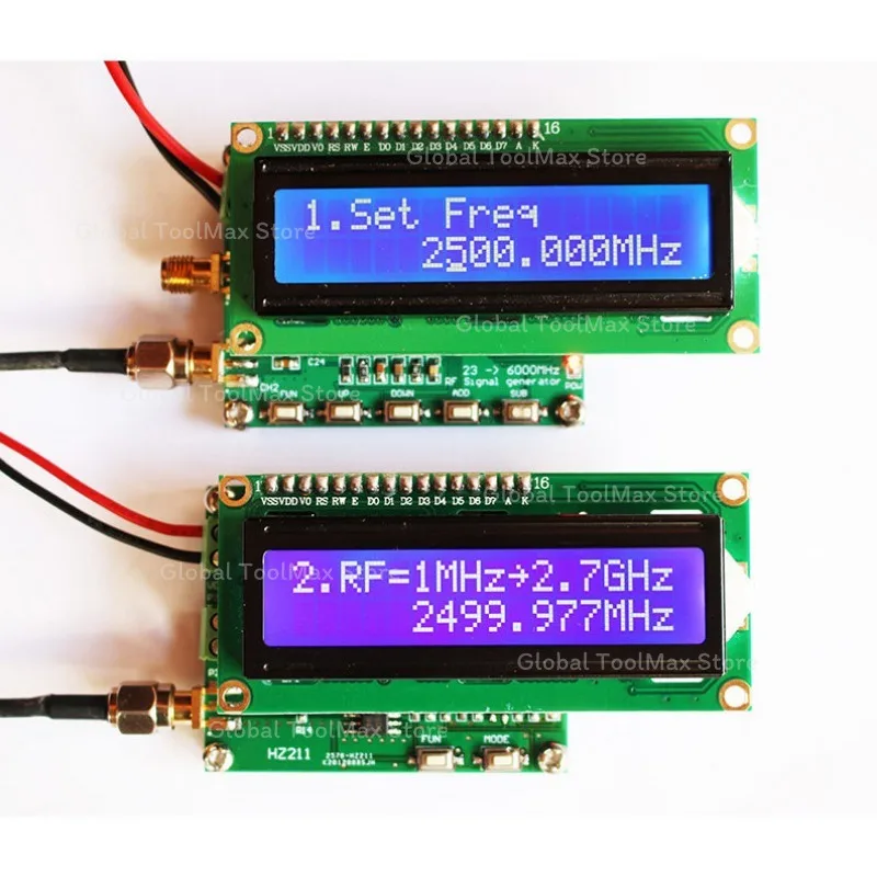 1pc 1Hz~ 2.7GHz Frequency meter RF HF frequency meter, can measure low f requency and high frequency signals