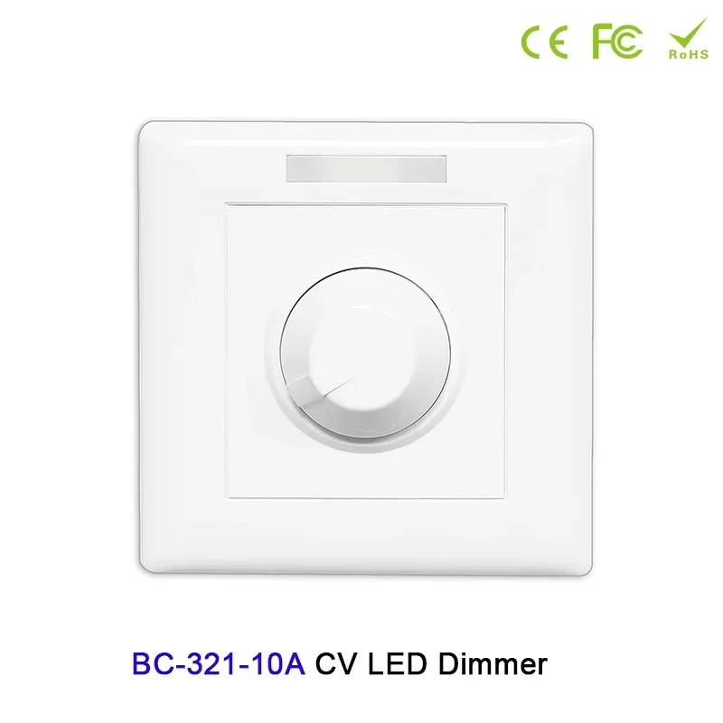 DC 12V 24V 10A knob style LED Dimmer Constant voltage PWM Output signal BC-321-10A lamp tape manual switch LED Strip Controller