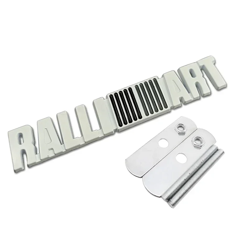 Car Front Grille Emblem Auto Side Trunk Badge Sticker for Mitsubishi Ralliart Colt ASX Galant Outlander L200 Pajero Lancer EVO - view 2