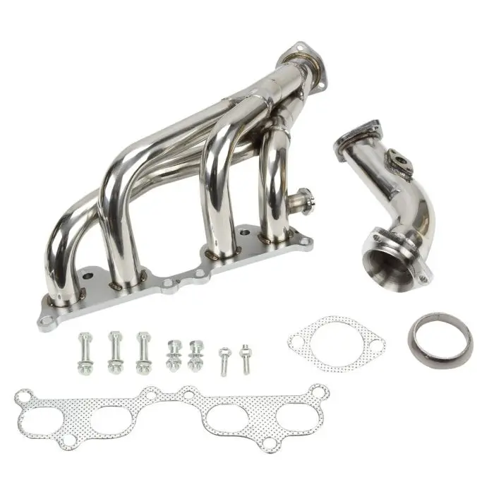 

Комплект прокладок коллектора выпускного коллектора для Toyota Tacoma 2.4L 2.7L L4 1995-2001 годов выпуска 2DR RWD Tri-Y T-304