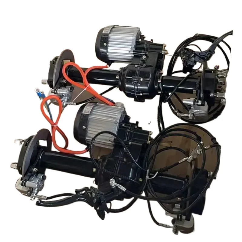 for 48V 1000W Electric Tricycle Golf Cart Rear Axle Kit Adjustable Speed DC Motor with Controller