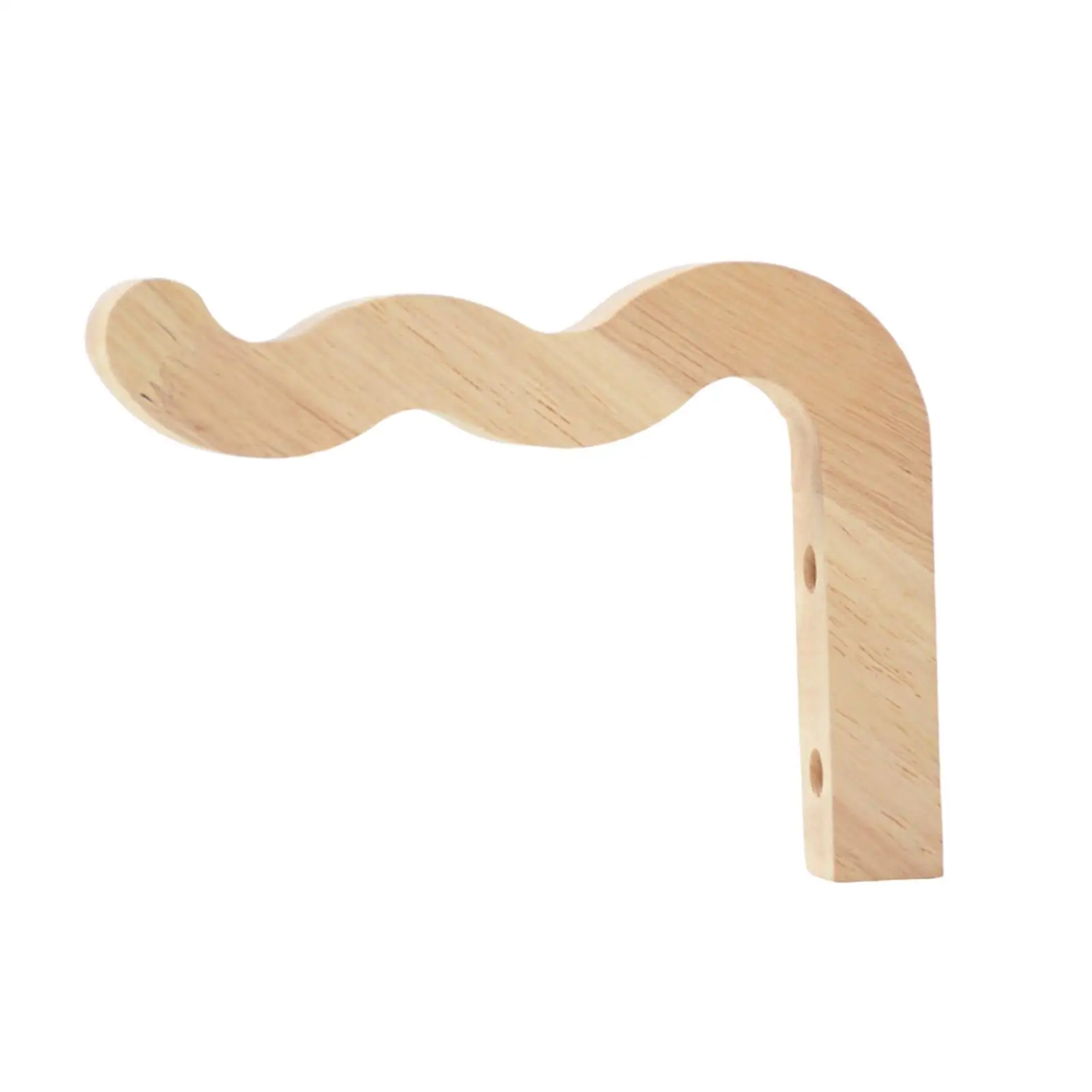 Plant Hanger Farmhouse Decorative Wall Mount Solid Wood Plant Hook for Light Wind Chime Macrame Planter Pot Garden Decoration