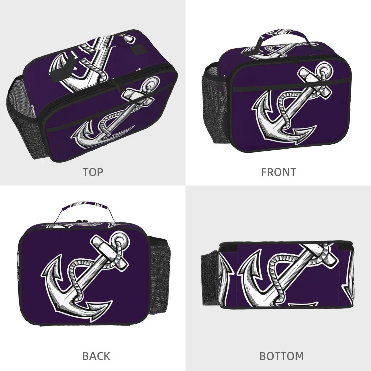 Fremantle Dockers Anchor Insulated Lunch Bag for Women Kids Leakproof Food Boxes Thermal Lunch Box Tote