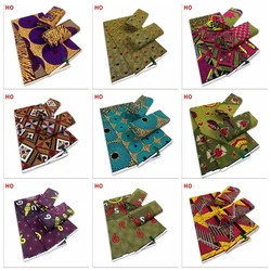 New Guaranteed Real Ankara Wax Africain Ankara Print Batik Fabric Top Tissu Ghana Patchwork Sewing Wedding Dress Craft DIY Pagne