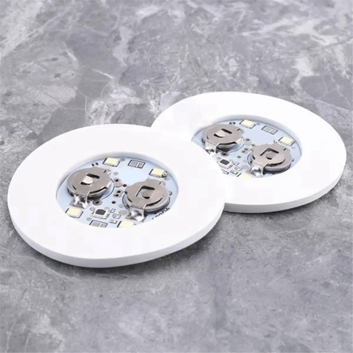 10pcs LED Coaster Light Up Coasters LED Bottle Lights LED Sticker Coaster Discs Light Up for Flash Light Up Cup
