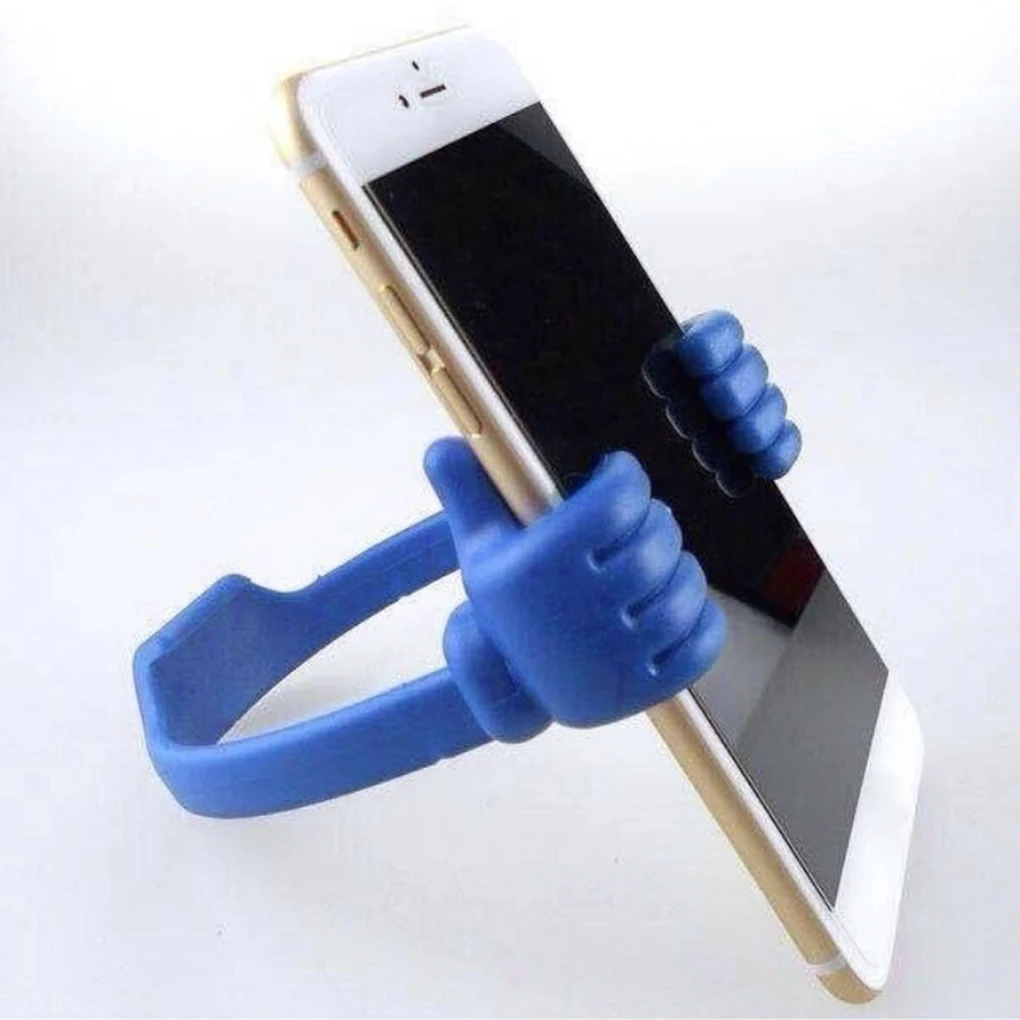 New Adjustable Lazy Thumb Phone Holder Bed Mobile Cell Phone Office Desk Desktop Table Mount Stand Portable Cell Phone Bracket