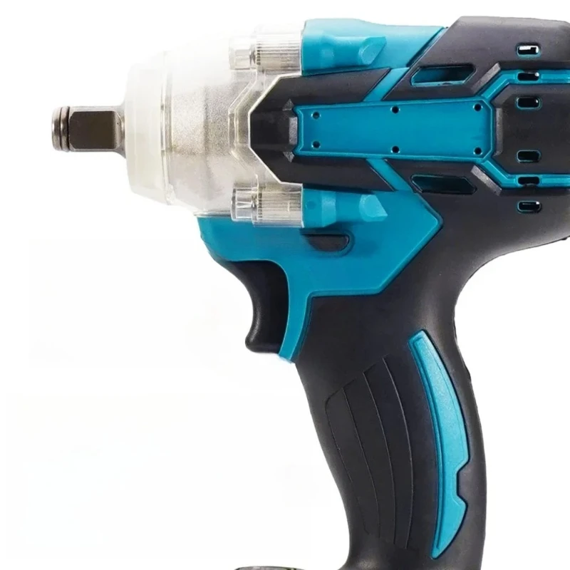 l 520N.m Cordless Electric Impact Wrench Brushless Electric Wrench Hand Drill Socket Power Tool For Makita 388V Battery