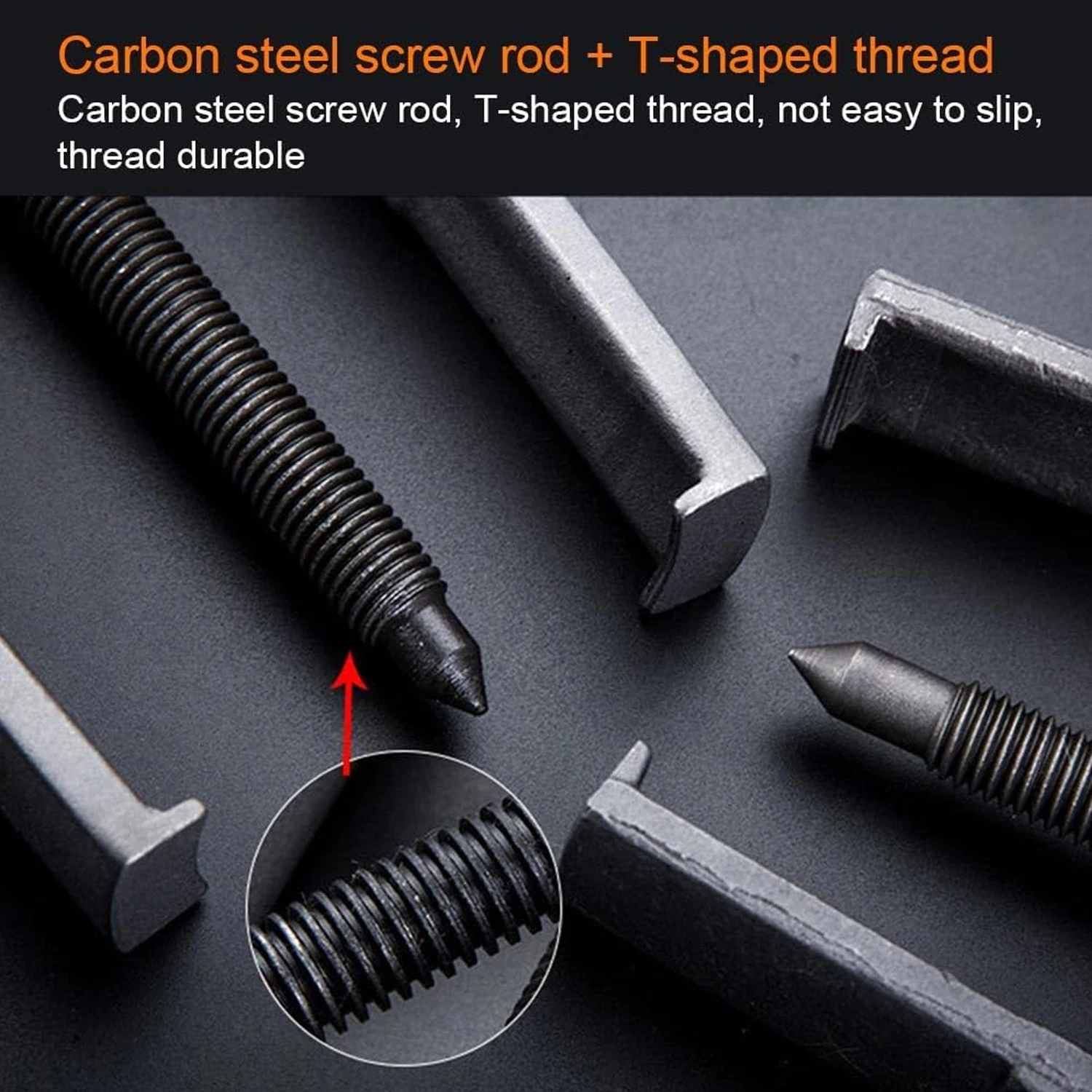 2 Jaws Bearing Puller 3/4 Inches Bearing Extractor Separator Tool Blind Hole Bearing Removal Tool Machanical Tools