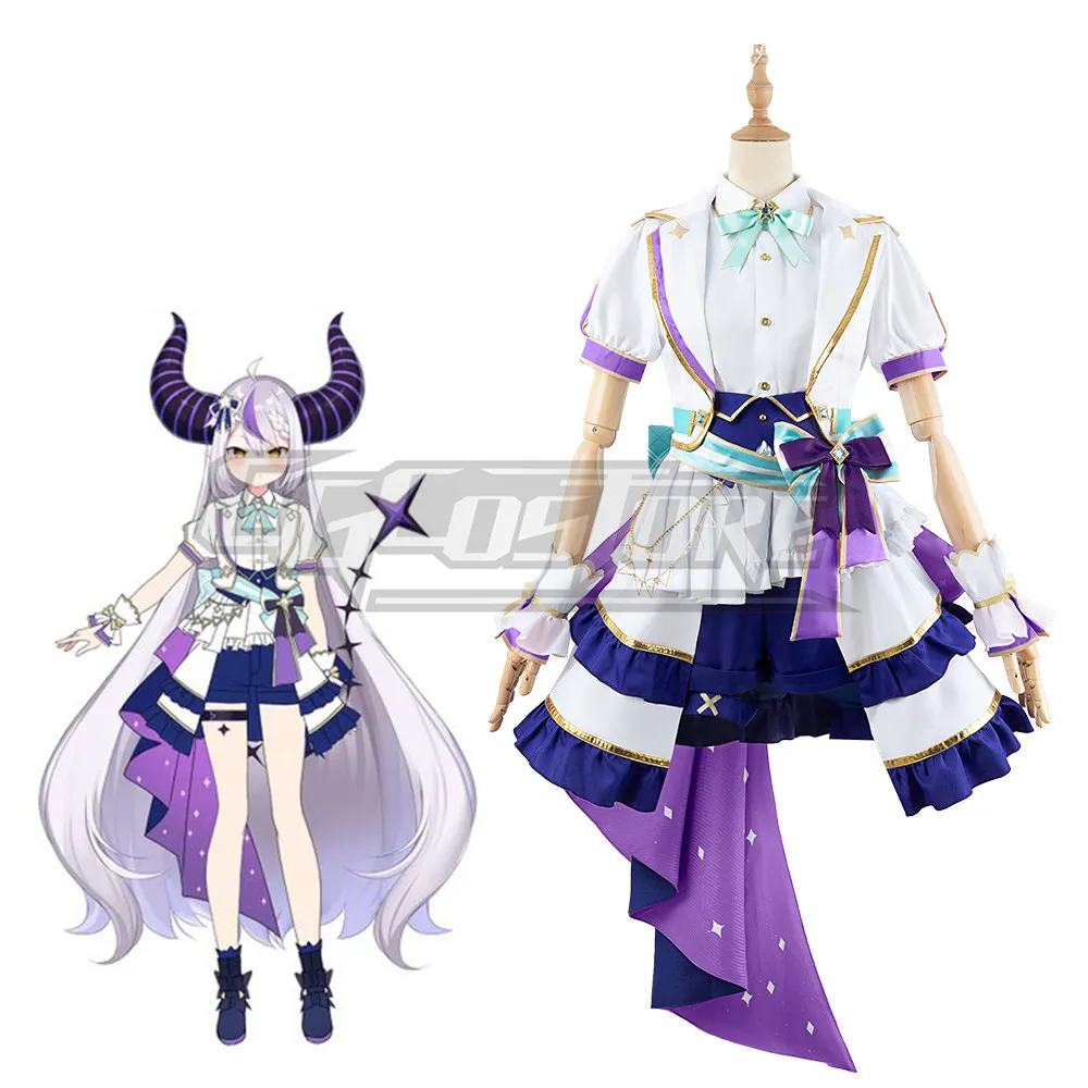 Virtual Liver VTuber La+ Darknesss Cosplay Costume Kuzuha Mayuzumi Kai Dresses Christmas Halloween Free shipping CG1547-22WL