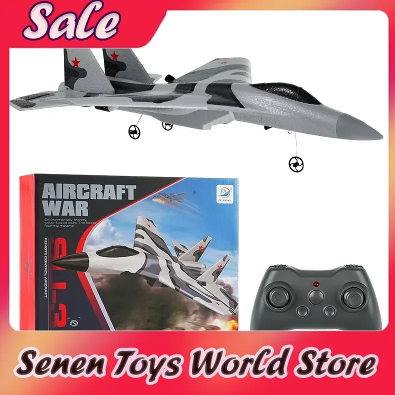 

FX8820 3CH RC SU-35 Fighter Jet Airplane – 2.4GHz EPP Foam Electric Fixed-Wing Remote Control Aircraft Model Toy Plane