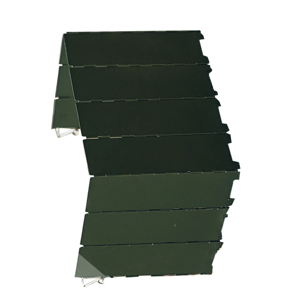 

Stable Material Windshield for Stove Creative Windproof Tool for Outdoor Activities No Burrs Scratch Resistant Campfire Bbq