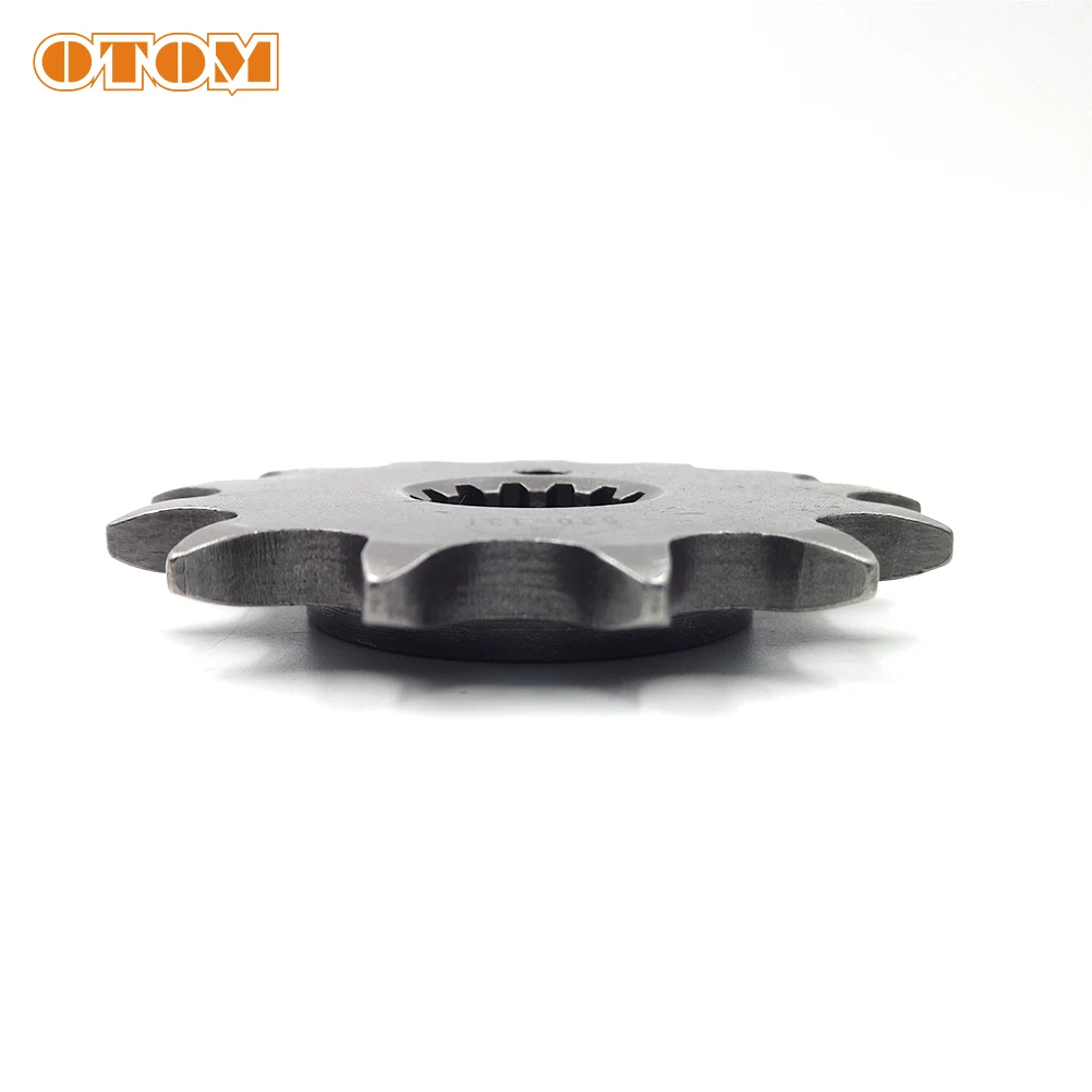 OTOM Motorcycle 520 13T 14T Front Sprocket Engine Chain Wheel Forging For ZONGSHEN NC250 AVANTIS MOTOLAND KAYO BRZ GR8 Off-Road