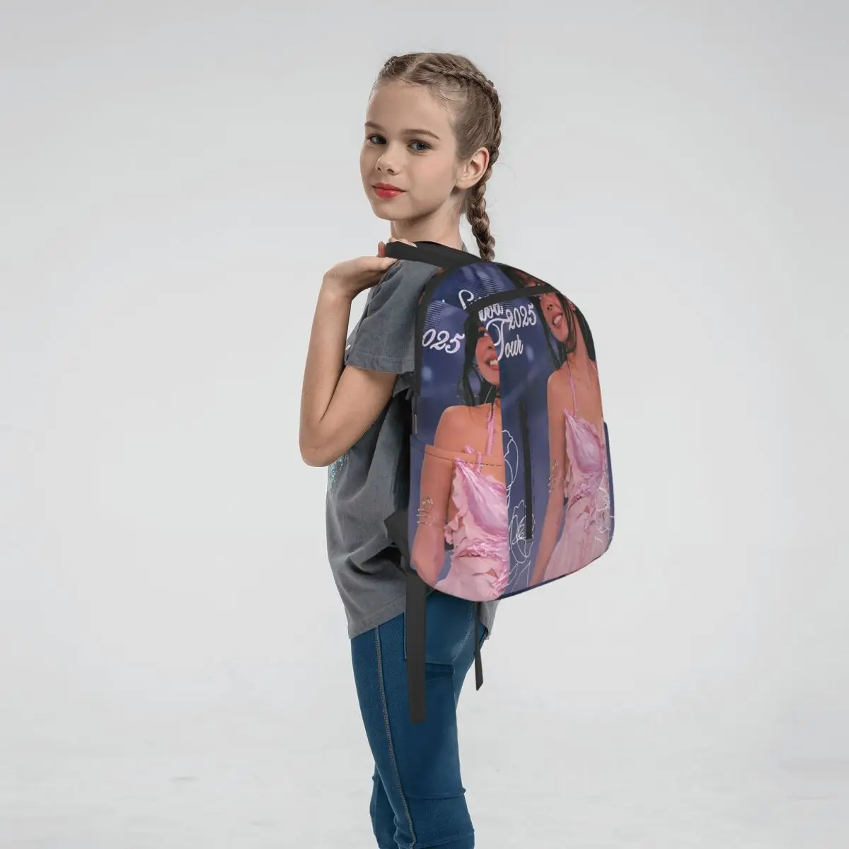 Grunge Style A-Ayliva Cool Singer Tour 2025 Backpack Daypack Boys Girls BookBag School Bag Shoulder Bags for Men Women