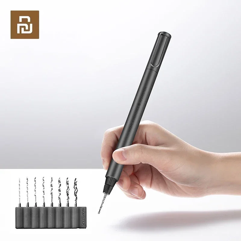 مثقاب كهربائي صغير من Youpin Wowstick ، مثقاب يدوي من قطعة واحدة ، صغير وخفيف الوزن قابل لإعادة الشحن ، 8 بت ، أدوات إصلاح