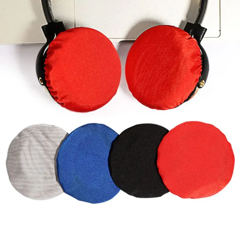 

for on-Ear Headphone Cover Elastic Washable Earcup Protector Headphone Dustproof Cover Black Blue Grey Red