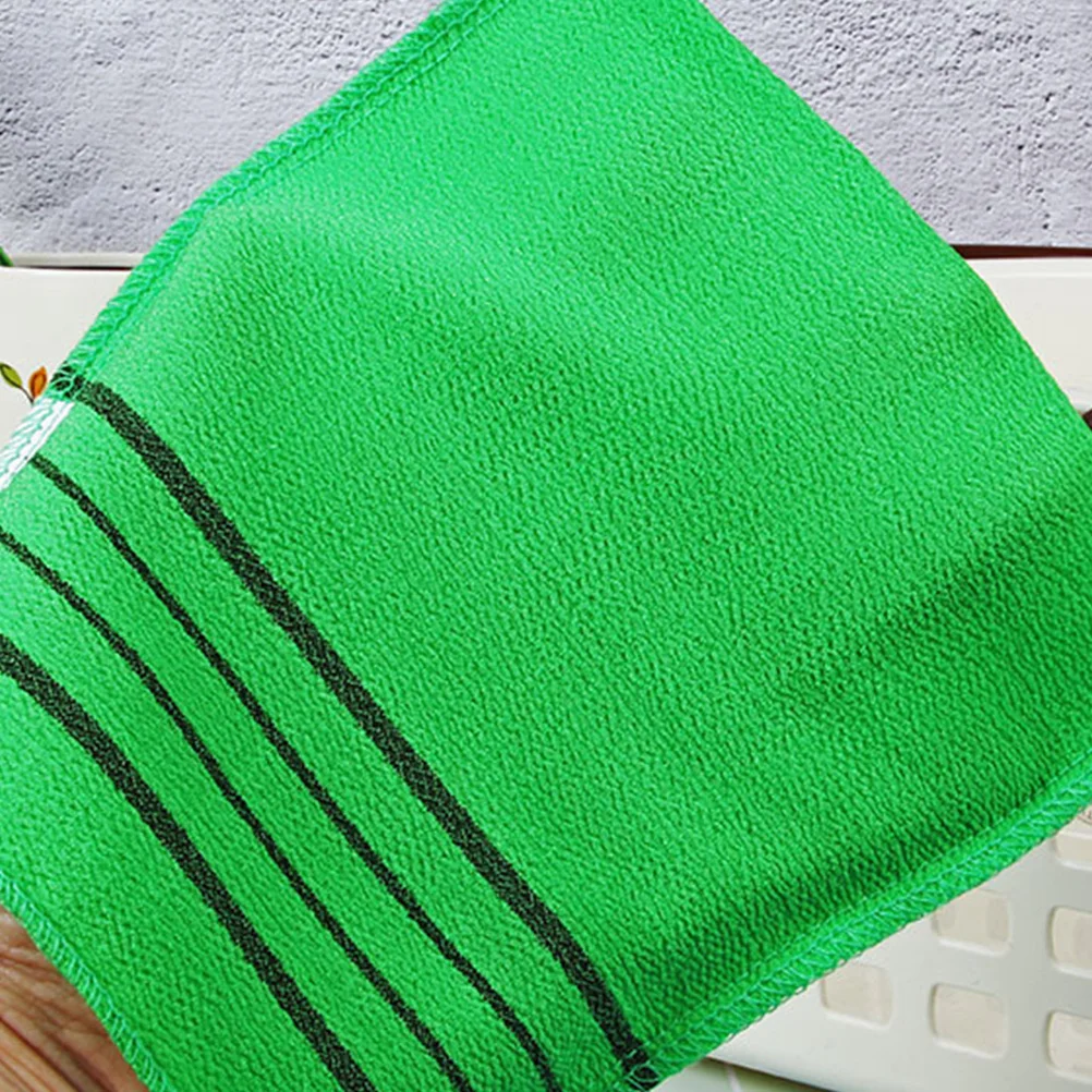 

5Pcs Exfoliating Bath Towel Body Scrubber Deep Cleansing Shower Towel Long Handle Wash Cleaning Tool Washing Scrubber