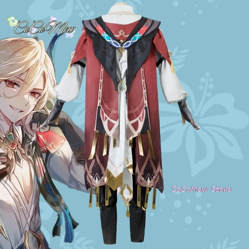 Kaveh Cosplay Costume Big size Kaveh Uniform Halloween Kaveh Outfits  for Anime Comic Con