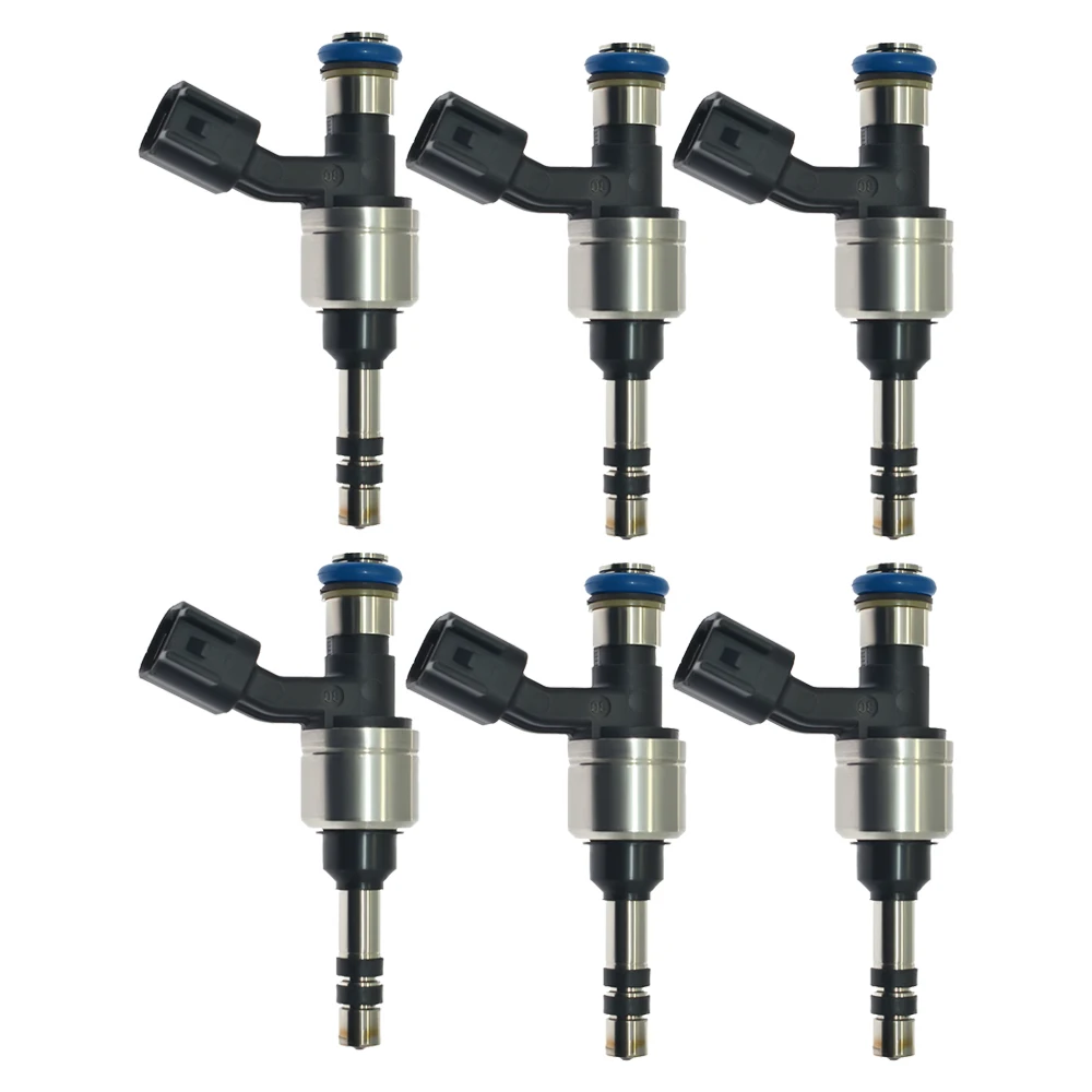 

Set of 6 Fuel Injectors 12692884 For Buick Cadillac Chevrolet Camaro GMC Acadia