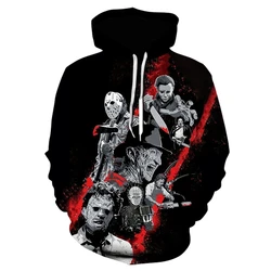 Autumn Fashion Horror Movie Chucky 3D Print Hoodies Men Women Casual Sweatshirts Oversized Hoodie Pullovers Tracksuit Clothing