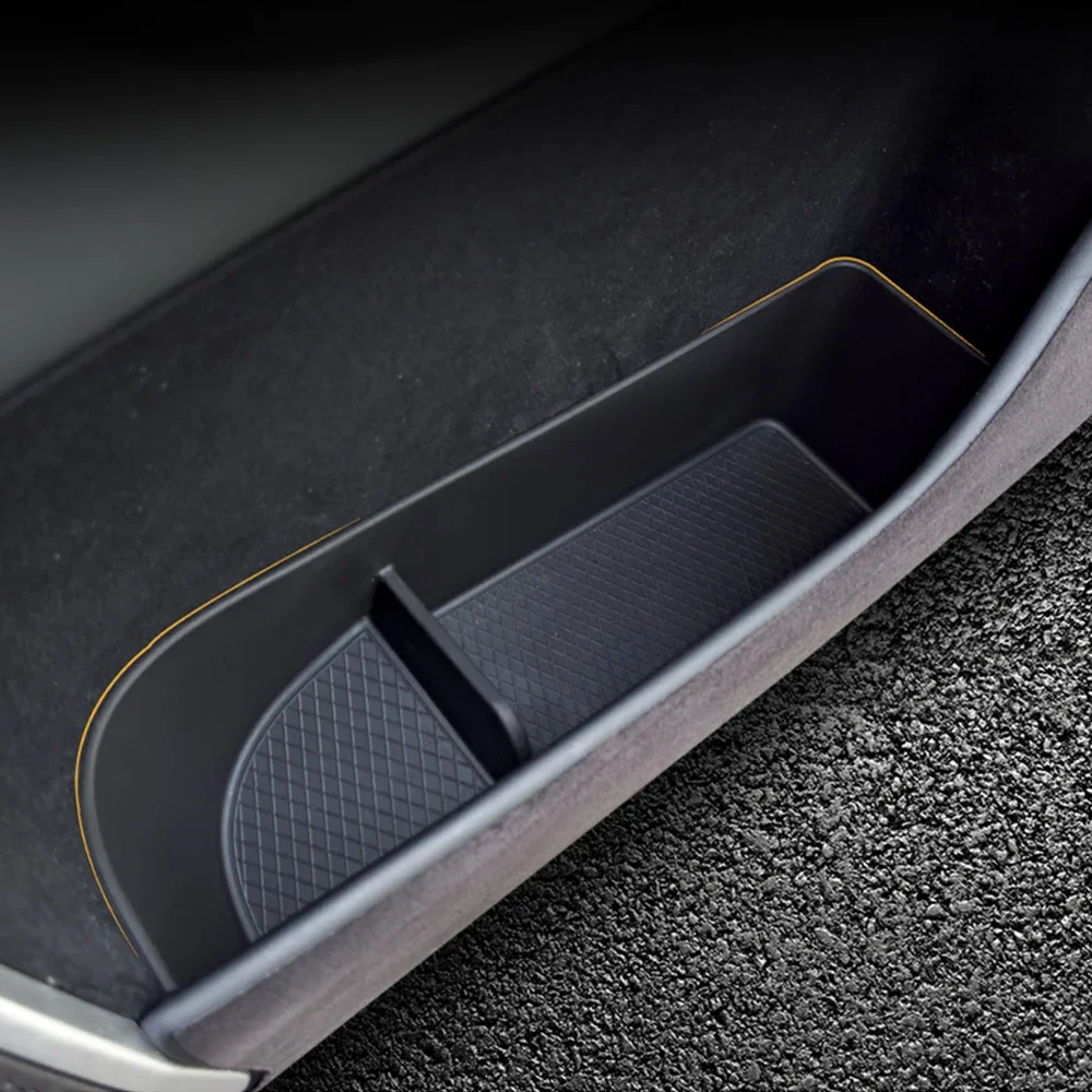 

For Xpeng G9 2023 2024 Car Accessories Door Side Storage Box TPE Material Front Rear Door Handle Organizer Tidying