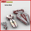 MOC Space War Series Combined UCS Venator Support Fleet Warship Model, Brick Assembling, importer nights, Boys Toy, peuvXmas Gift, DIY 1