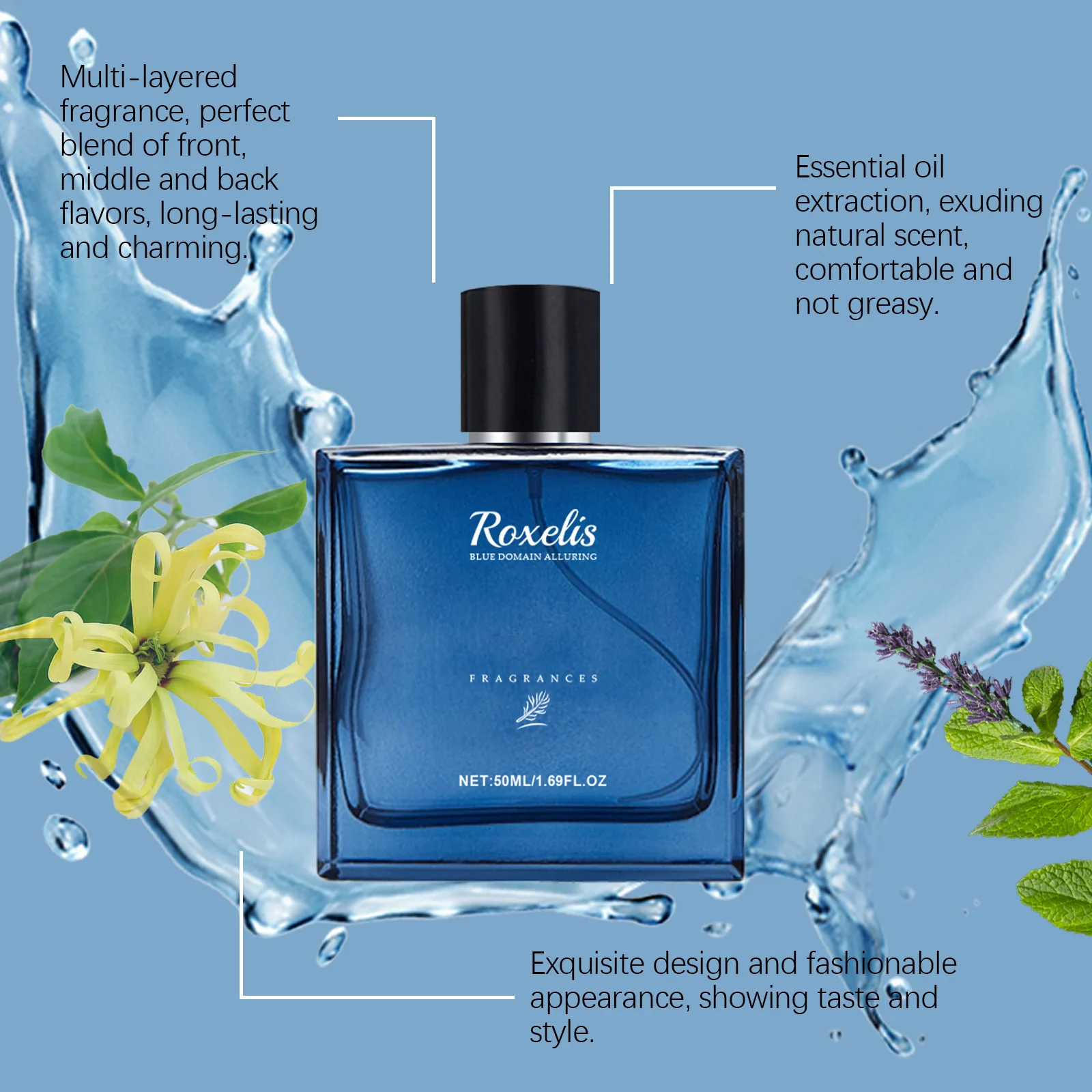 Roxelis Heren Keulen Geuren Spray Sandelhout Parfum Originele Dating Sfeer Deodorant Charmant Feromoon Eau De Parfum