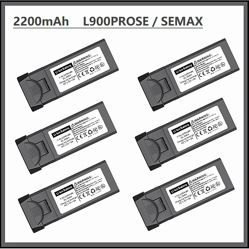 L900 Pro SE MAX Drone Battery Original 7.4V 2200mAh Battery for L900prose Camera Drone Battery Lipo Battery Accessories L900