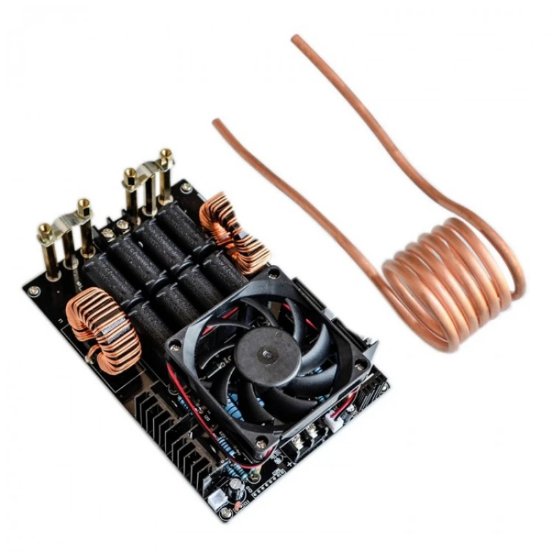 

1000W 50A Induction Heating Machine Module DC12V-40V High Frequency with Fan