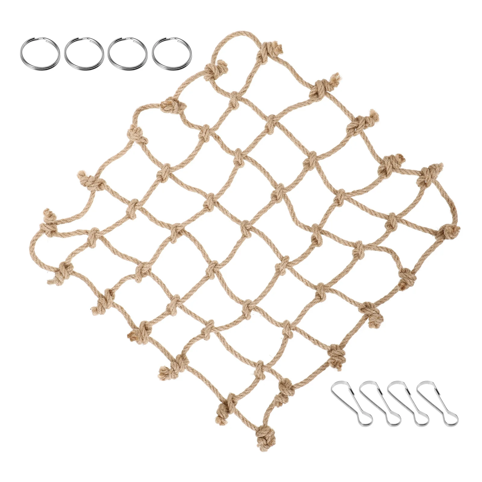 

Parrot Bird Cage For Conures Wear-Resistant Climbing Rope Netting Parrot Hanging Climbing Net Hammock Pet Hanging Playground