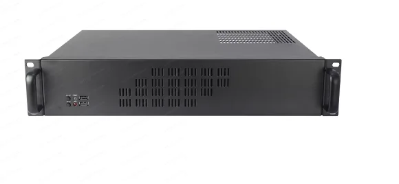 

19-дюймовый стандартный стоечный корпус компьютера промышленного управления 2U, бесшумный горизонтальный компьютерный сервер