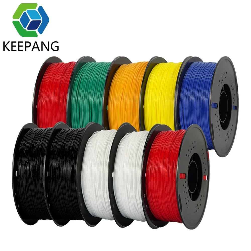 KEEPANG TPU Filament Flexible 95A TPU 3D Printer Materials 1.75 mm Dimensional Accuracy +/- 0.03 mm Fit Most FDM 3D Printers