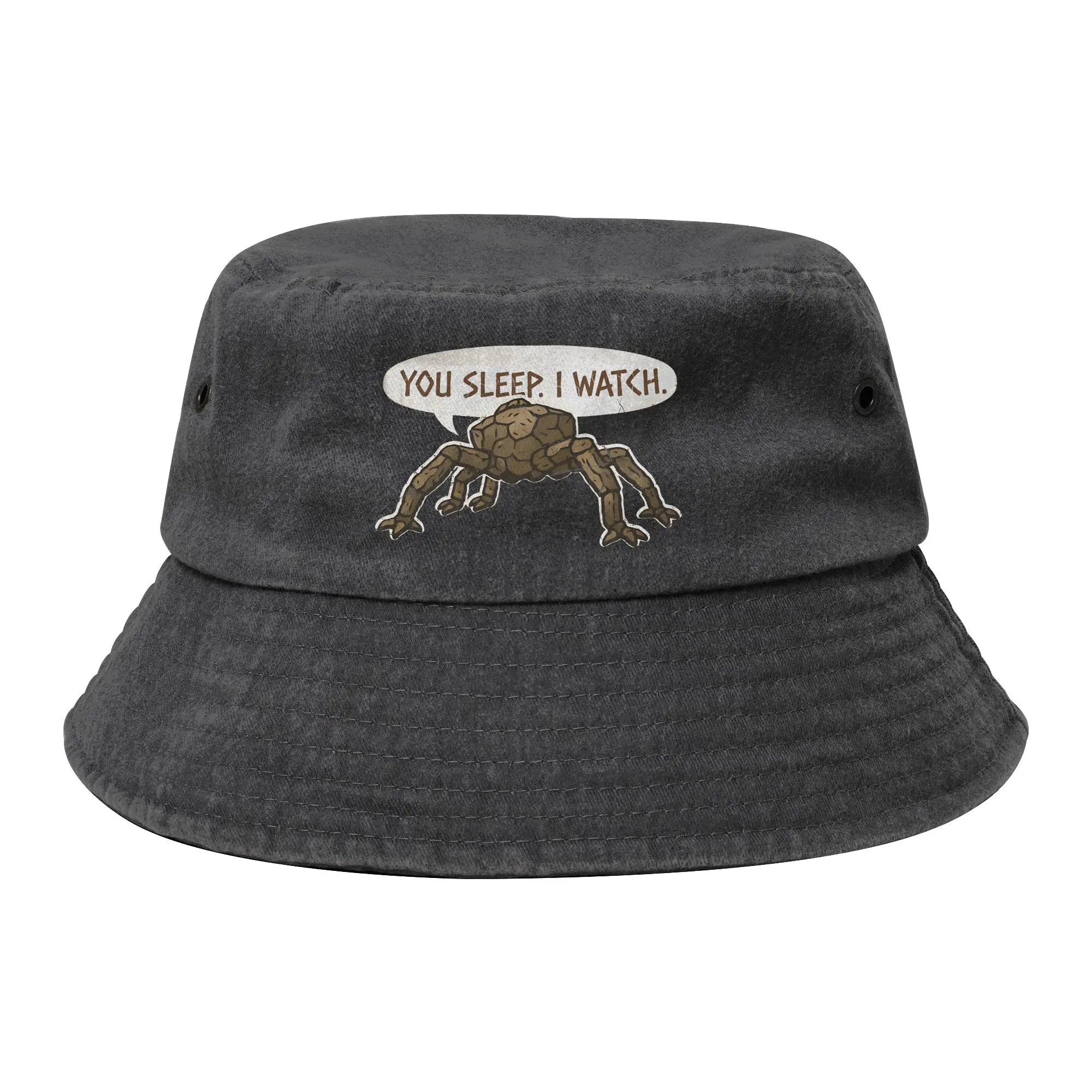 Project Hail Mary Rocky You Sleep I Watch Bucket Hat for Woman Distressed Denim Washed Floppy Hat for Fishing Caps Headwear