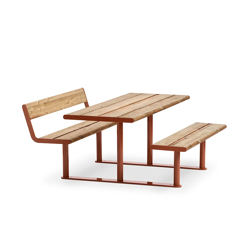 

Modern Luxury Outdoor Furniture Foldable Wooden Sofa Set For Hotels And Parks Garden Patio Couch Lounge Tables And Chairs