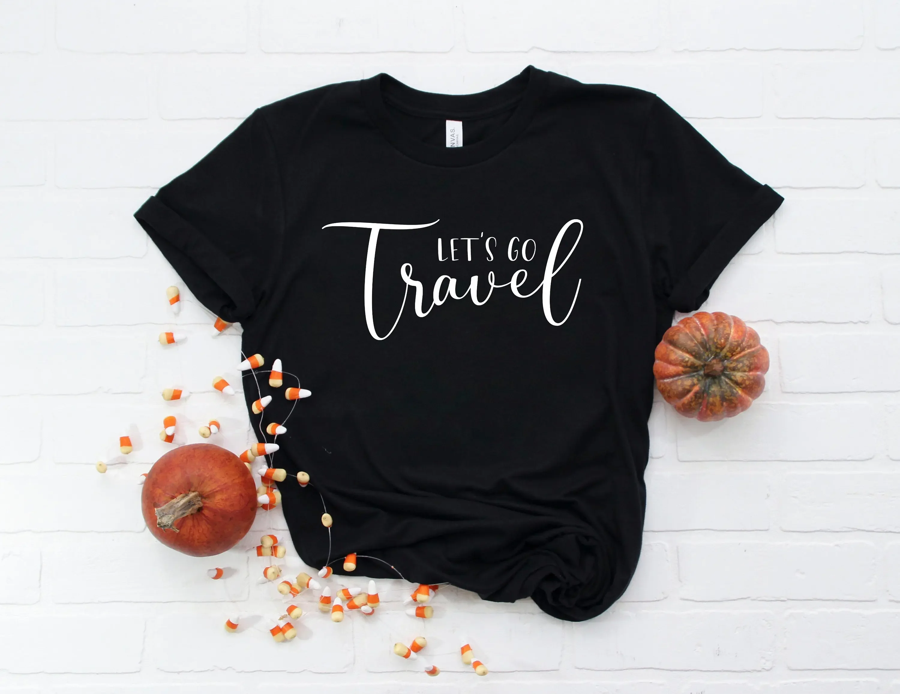 

Let'S Go Travel T Shirt Addict Traveler For World Adventure Backpacking