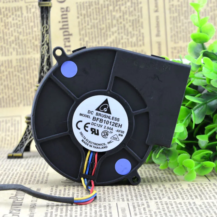 Delta BFB1012EH 9733 12V 2.94A Double Ball Large Volume Fan Centrifugal Turbine Blower